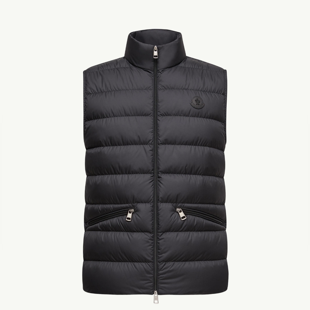 Moncler Treompan Black Puffer Vest